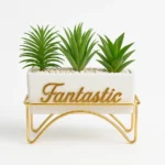 Buy Fantastic Trio Planter with Golden Stand