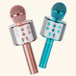 Bluetooth Rose Gold and Sea Green Mic with Speaker