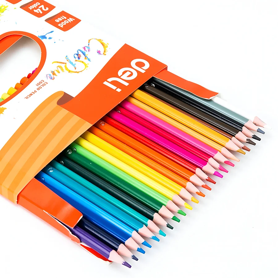 Buy Deli ColoRun Colour Pencil Set of 24