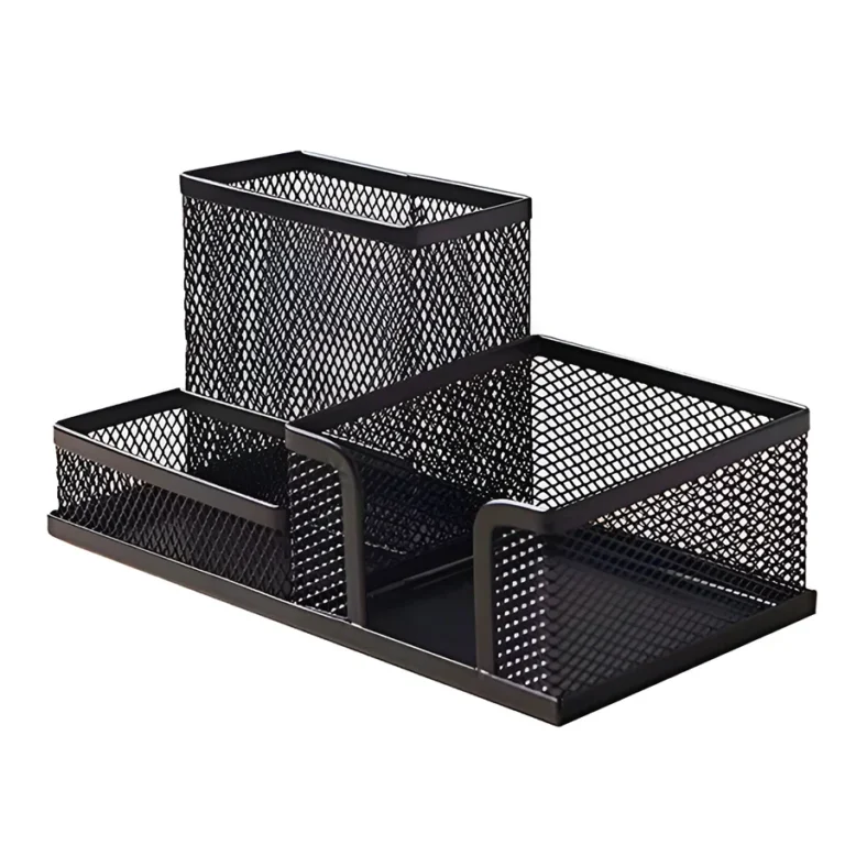 Buy High Quality Metal Mesh Desk Organizer