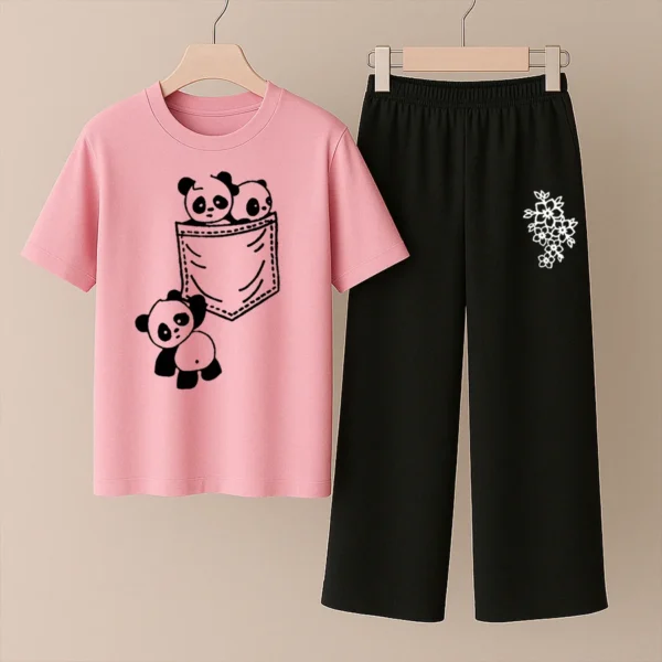 Buy Pink Full Length Jersey Nightdress