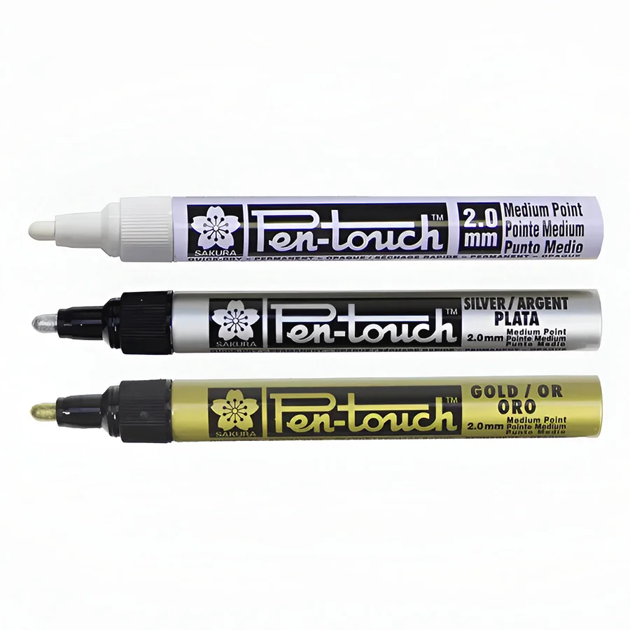 Buy Sakura 2.0mm Pen Touch Paint Marker Set of 3 Online in Pakistan