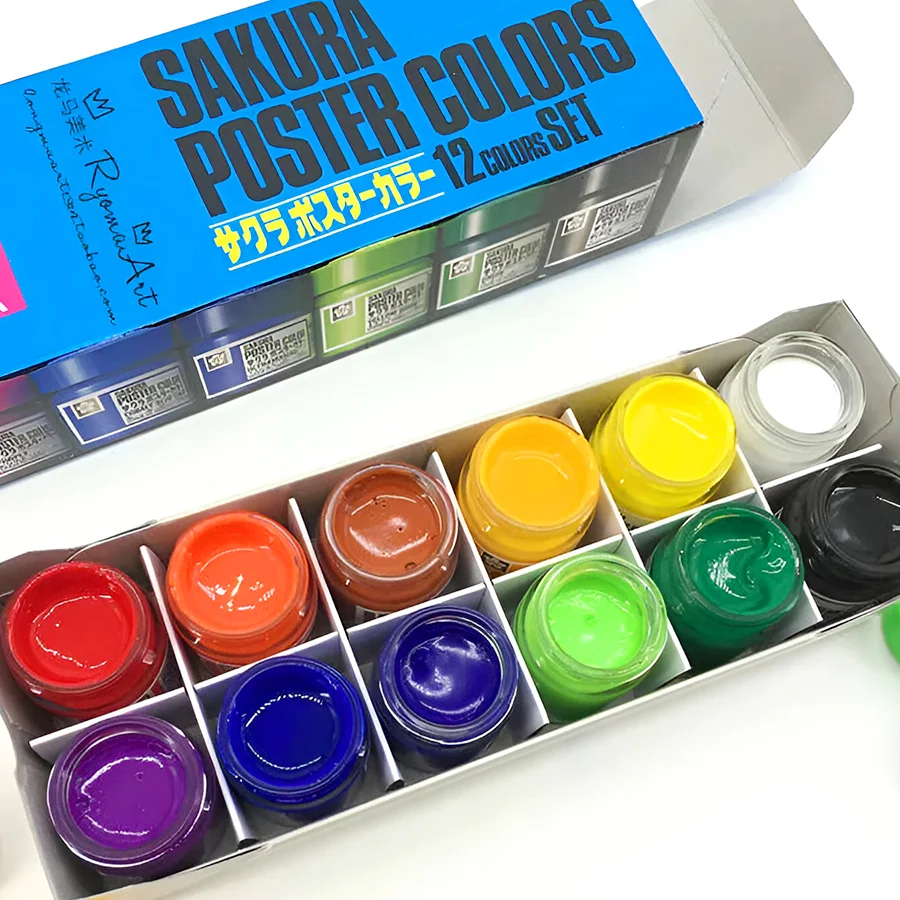 Buy Sakura Poster Colour Pack of 12 Online