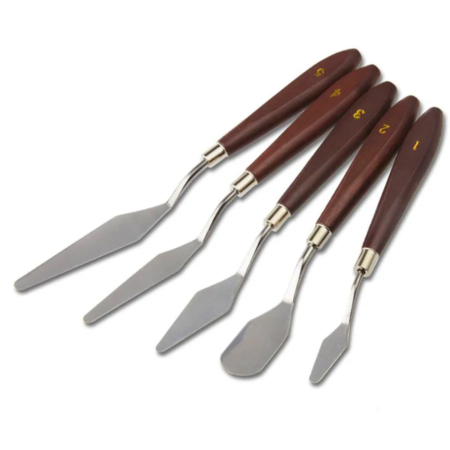 Buy Stainless Steel Palette Knife Set