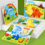 Buy 3D Dino Puzzle for Toddlers and Kids