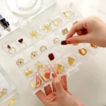 Buy Transparent 30 Grid Jewelry Box Online