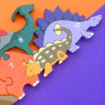 Dino Theme Wooden Puzzle for Kids Online in Pakistan