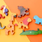 Wooden Animal Puzzle for Preschoolers Pakistan