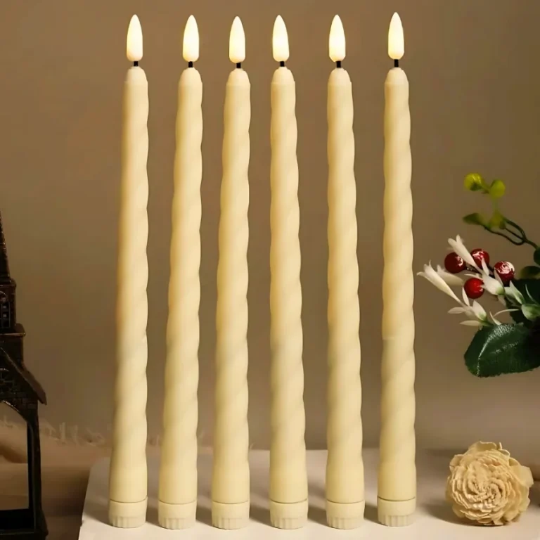 Battery Operated Twist Flameless LED Candle for Decoration