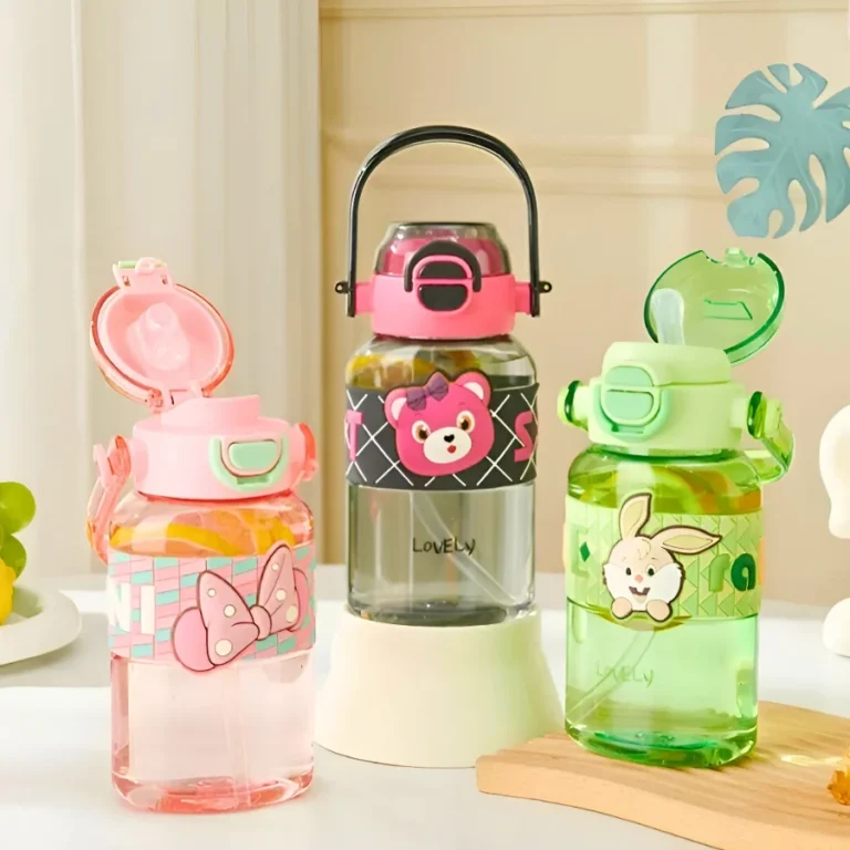 Cute Cartoon Water Bottles for Kids