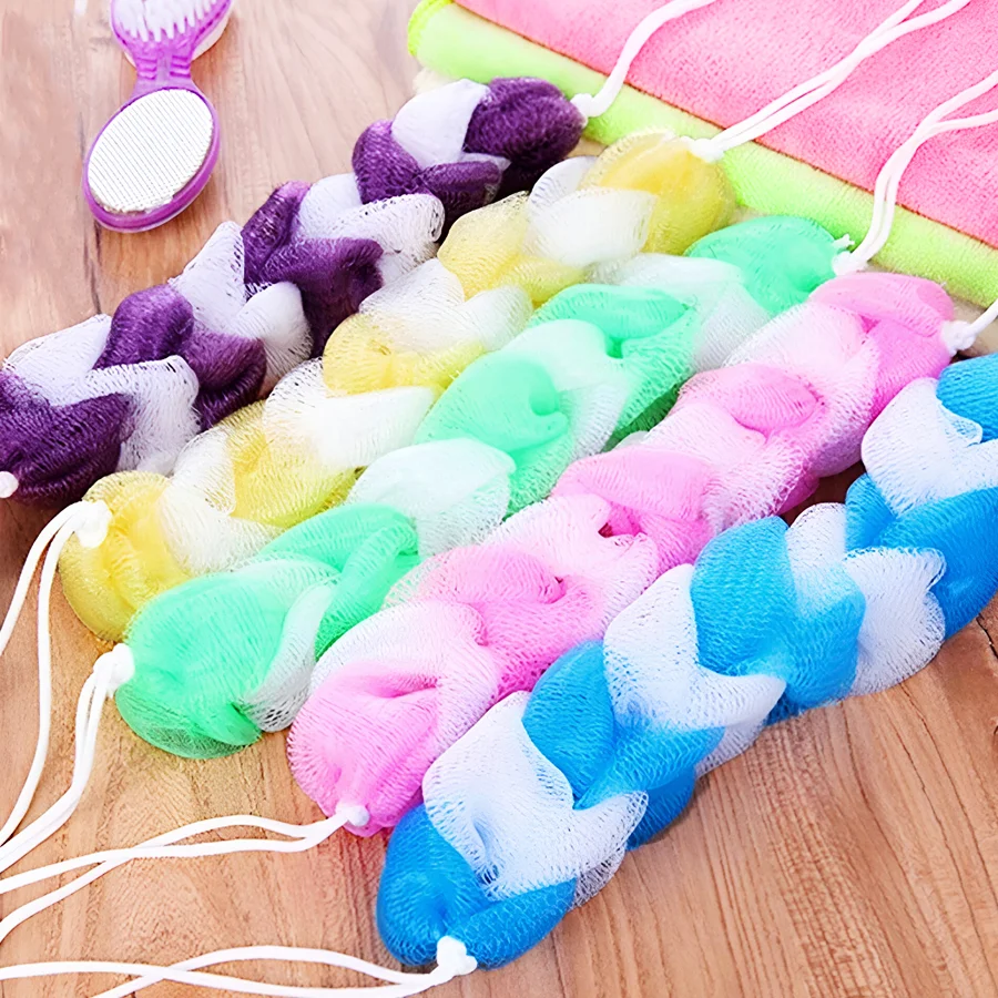 Best Long Bath Loofah Strap for Back Washing Online