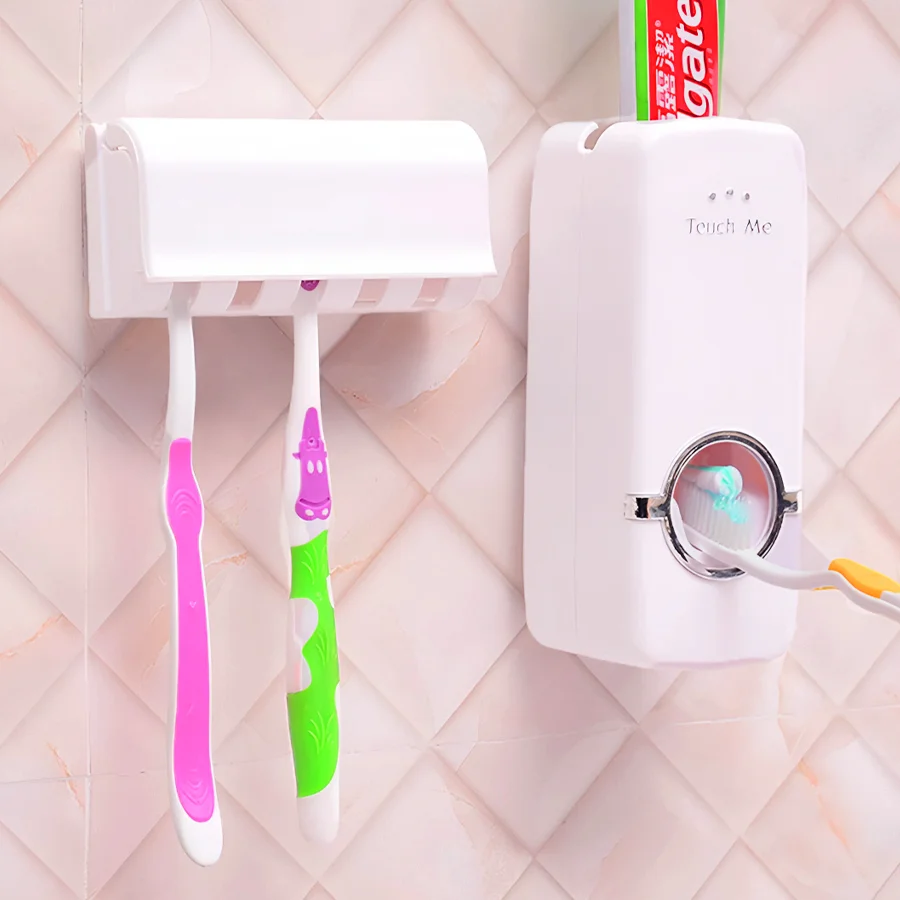 Family Toothbrush and Toothpaste Organizer Set in Pakistan