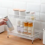 Modern Spice Rack Shelf for Condiments and Sauces