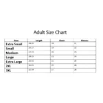 Hoodie Size Chart