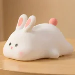 Silicone Bunny Night Lamp Touch Control